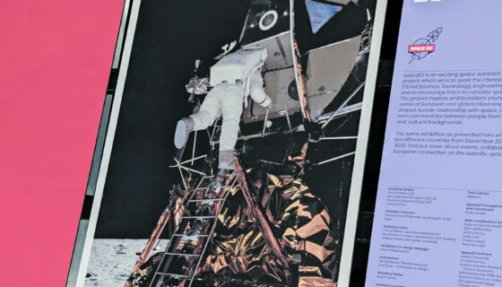 2025, ESERO Austria, Wanderausstellung »Step into Space«